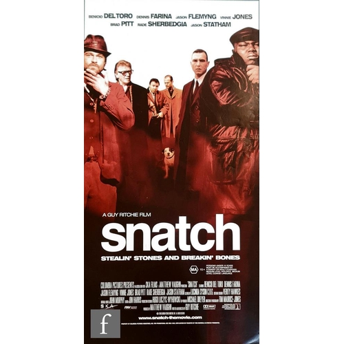 111 - A collection of movie posters, to include Snatch (2000) British Quad, 30 inches x 40 inches, togethe... 