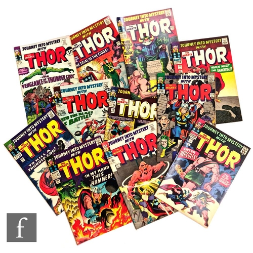 192 - Eleven Marvel Journey Into Mystery with The Mighty Thor issues, comprising #115-125, 1965-1966, all ... 