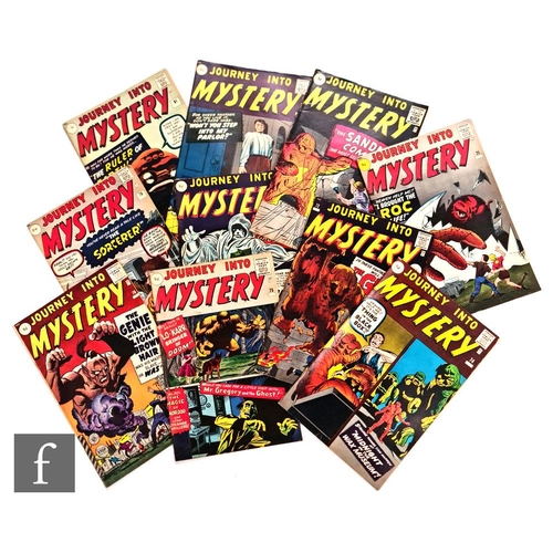 189 - Ten Marvel Journey Into Mystery issues, comprising #70, #71, #72, #74, #75, #76, #77, #78, #80, and ... 