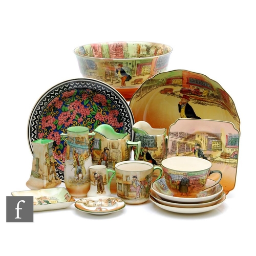 61 - A collection of assorted Royal Doulton Dickens seriesware, various designs. (qty)