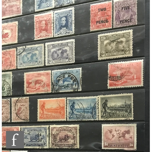 849 - A collection of Commonwealth postage stamps to include Australia, India and Hong Kong, the Australia... 