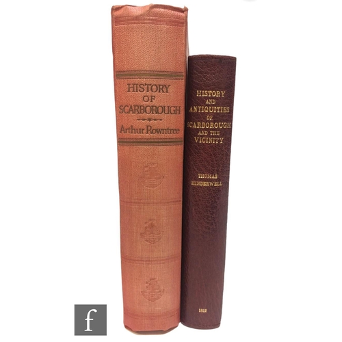 455 - Hinderwell, Thomas - 'The History and Antiquities of Scarborough and the Vicinity', published by&nbs... 