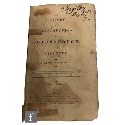 455 - Hinderwell, Thomas - 'The History and Antiquities of Scarborough and the Vicinity', published by&nbs... 