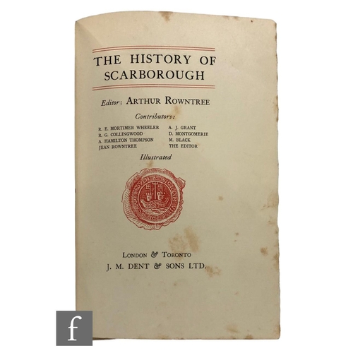 455 - Hinderwell, Thomas - 'The History and Antiquities of Scarborough and the Vicinity', published by&nbs... 