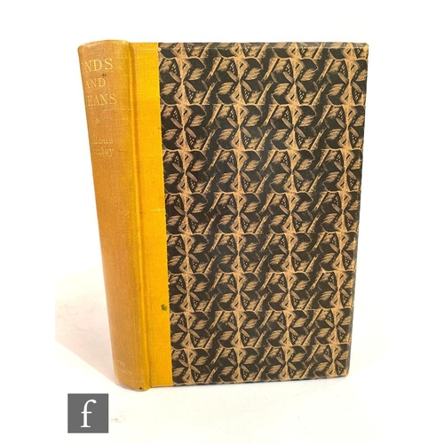 445 - Huxley, Aldous - 'Ends and Means', published by Chatto & Windus, London, 1937, first edition, de... 