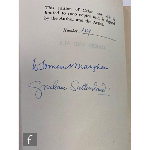 449 - Somerset Maugham, W. - 'Cakes and Ale', published by William Heinemann Ltd., London, 1953, illustrat... 