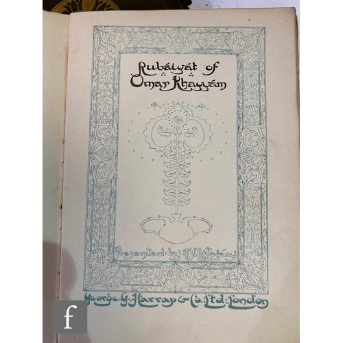 481 - Fitzgerald, Edward (translator) - 'Rubaiyat of Omar Khayyam', published by Adam & Charles Black,... 