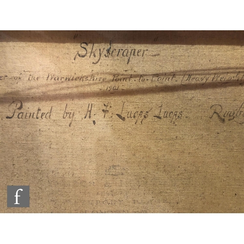 548 - HENRY FREDERICK LUCAS LUCAS (1848-1943) - 'Skyscraper' - winner of the Warwickshire point-to-point, ... 