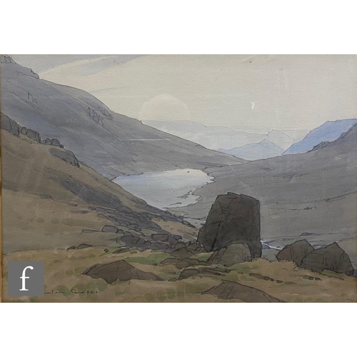 459 - WILLIAM HEATON COOPER, RI (1903-1995) - 'Greendale Tarn', watercolour, signed, titled on label verso... 