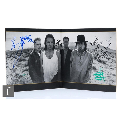 733 - U2 - A signed Joshua Tree LP, signed by Bono, Adam Clayton, The Edge and Larry Mullins Jr, Island U2... 