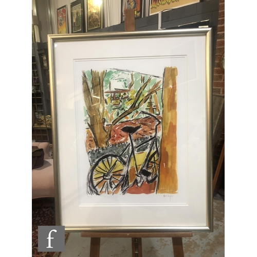 439 - BOB DYLAN (AMERICAN, BORN 1941) - 'Bicycle' - from the Drawn Blank series, giclee print on paper, si... 