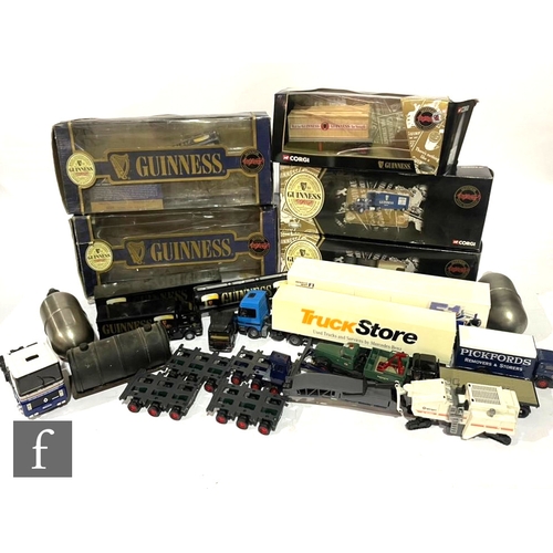 9052 - A collection of assorted Corgi unboxed Guinness die cast models, together with a small collection of... 