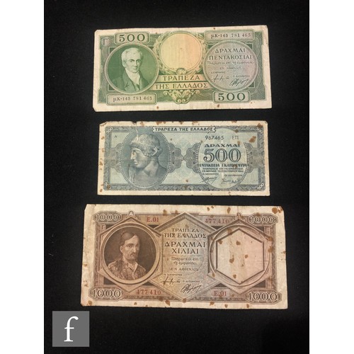 535 - A National Bank of Egypt fifty Piastre banknote, serial number A/31 550913, Cairo 5th January 1945, ... 