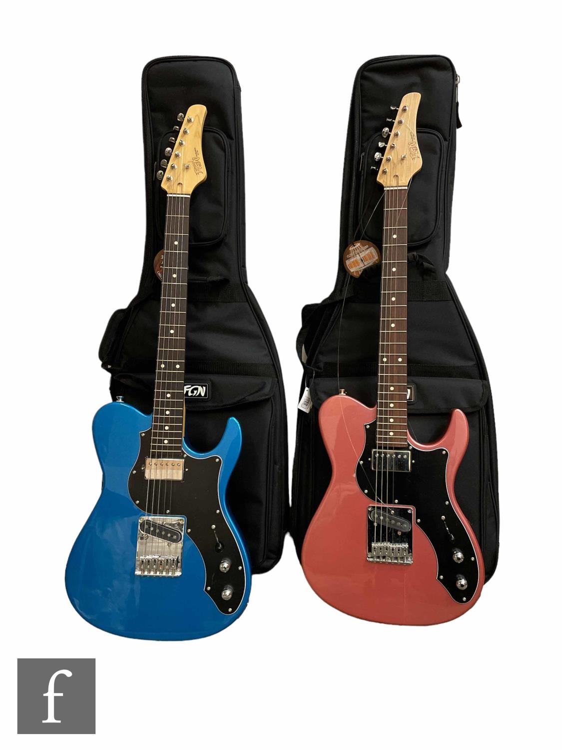 Two Fujigen FGN Boundary Iliad Bil2RHS Right Handed guitars 