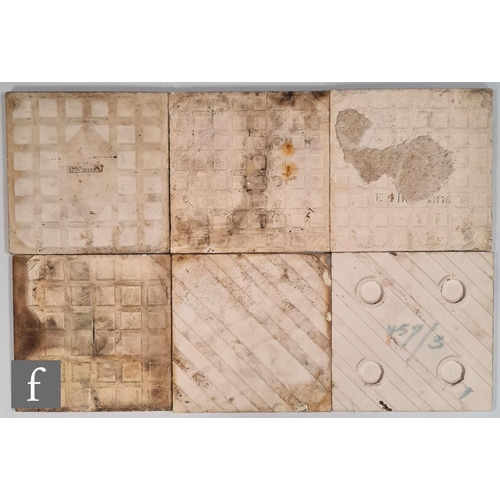 71 - Elijah Birch / Birch Tile Company - Six assorted late 19th to early 20th Century 6 inch tiles to inc... 