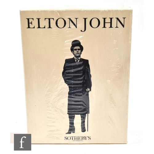 499 - The complete four volume auction catalogue for the Elton John sale at Sotheby's, Tuesday 6th to Frid... 