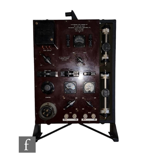 984 - A military switchboard charging set, 126 watts and 35 volts, by Mechanical & Electrical Industri... 