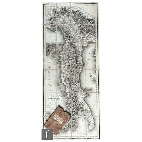 942 - Eustace, Rev J. C. - 'Italy', from the original map by G. A. Rizzi - Zannoni, engraved for 'The Clas... 