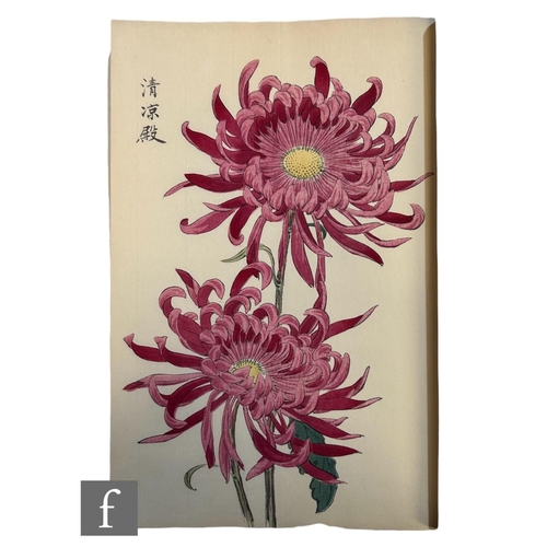 943 - Hasegawa, Keika (Japanese, Active 1892-1905) - 'One Hundred Chrysanthemums', volumes one and two onl... 