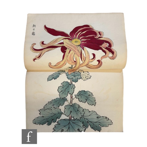 943 - Hasegawa, Keika (Japanese, Active 1892-1905) - 'One Hundred Chrysanthemums', volumes one and two onl... 