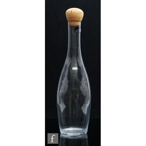 8128 - A Boda Bouquet decanter designed by Signe Persson-Melin, circa 1967, the lightweight skittle shaped ... 