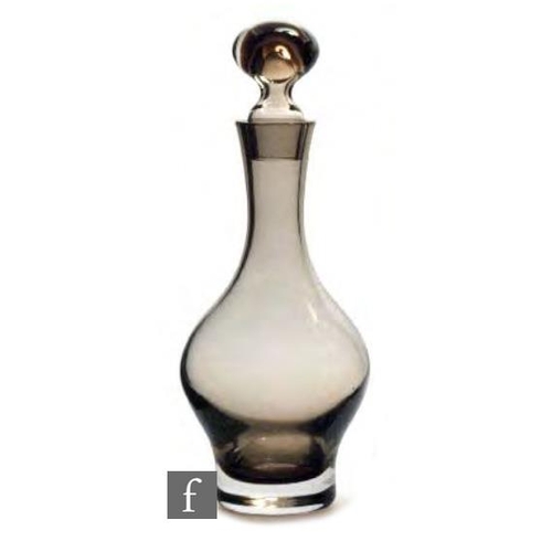 8003 - A 1960s Caithness Morven series glass decanter designed by Domhnall Padraig OBroin, circa 1961-1964,... 
