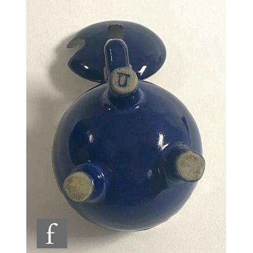 9068 - A collection of assorted mid to late 20th Century studio pottery of varying form to include a large ... 