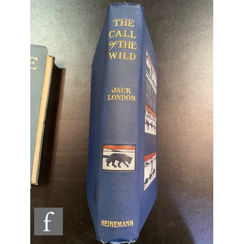 442 - London, Jack - 'White Fang', published by Methuen and Co., London, 1907, first English edition, illu... 