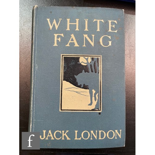 442 - London, Jack - 'White Fang', published by Methuen and Co., London, 1907, first English edition, illu... 