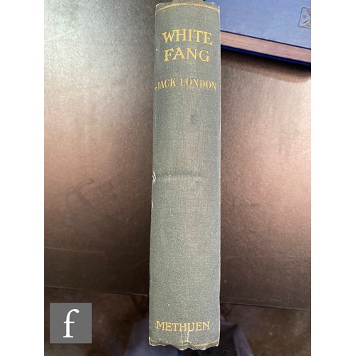 442 - London, Jack - 'White Fang', published by Methuen and Co., London, 1907, first English edition, illu... 