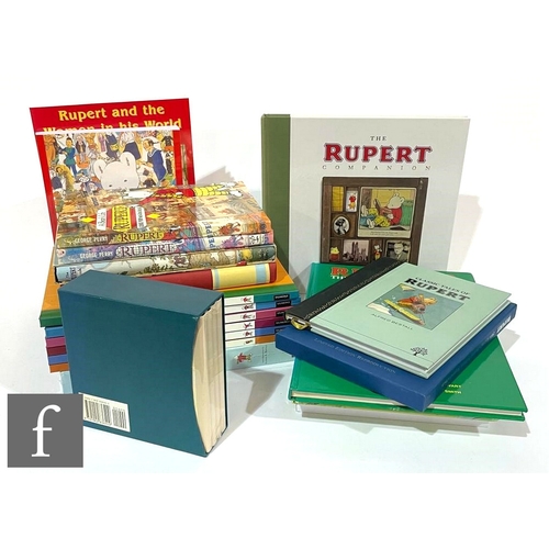 9089 - A collection of assorted Rupert related books, to include facsimile annual, Egmont Collector's Album... 