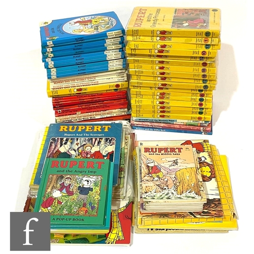 9090 - A collection of assorted Rupert Bear children's books, to include Rupert Bear Little Library, and va... 