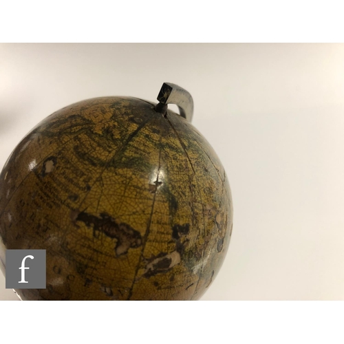 367 - An early 19th Century 3 inch 'Newton's New and Improved Terrestrial Globe', published by Newton &... 