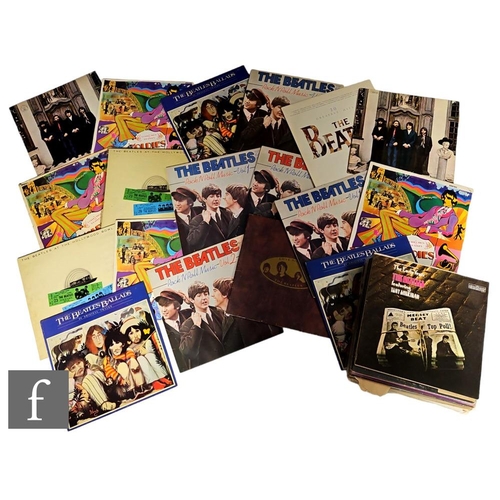 304 - The Beatles - A collection of assorted Beatles and Beatles related LPs with some duplicates, to incl... 