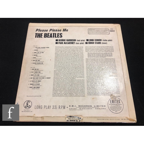 233 - The Beatles - A Please Please Me LP, PCS 3042, original 1963 stereo pressing with black/gold Parloph... 