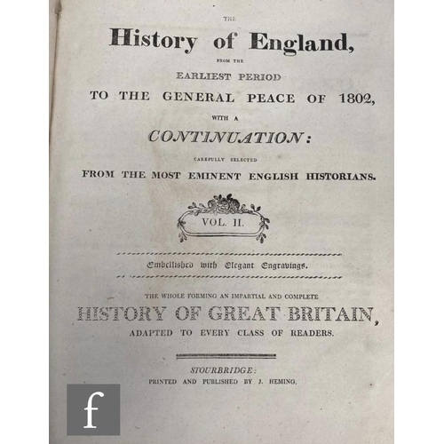 1046 - J. Heming, Stourbridge (publishers) - 'The History of England from the earliest period to the Genera... 