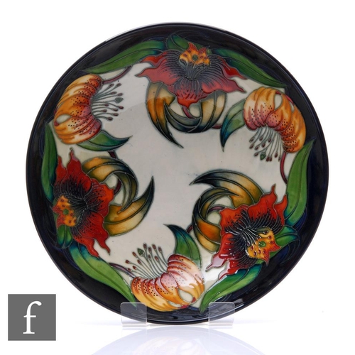 67 - Nicola Slaney - Moorcroft Pottery - A bowl of high sided circular form, shape 201/10, decorated in t... 