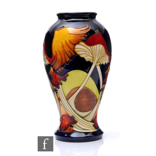 98 - Kerry Goodwin - Moorcroft Pottery - A large vase of baluster form, shape 46/10, decorated in the Par... 