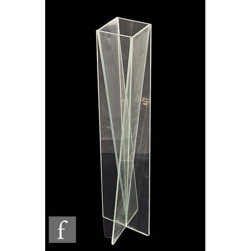 990 - Mart van Schijndel and Iwan Bulo - Bulo Design - A large later 20th Century glass vase of abstract f... 