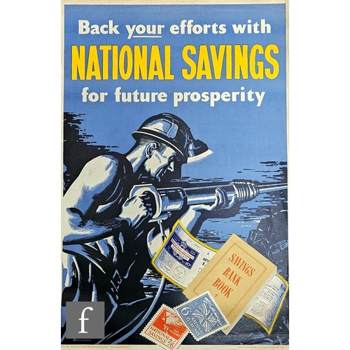 843 - After Charles Benjamin Beardsworth (Circa 1940) - A World War Two National Savings lithographic post... 