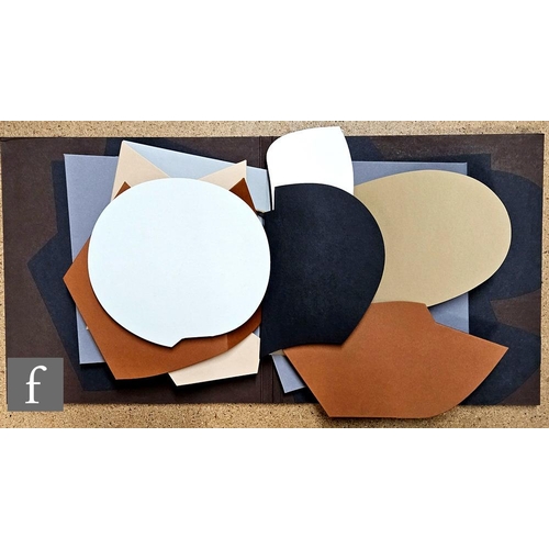 1139 - Anthony Caro (1924-2013) and David Pelham -'Leaf Pool: 1996-2000', card wall sculpture, signed and n... 