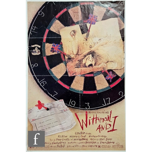 806 - Ralph Steadman - 'Withnail and I', a one sheet film poster, unframed, 102cm x 69cm. also 'Charlie St... 