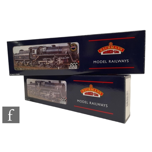 4017 - Two OO gauge Bachmann DCC Ready 2-6-0 BR Standard Class 4MT locomotives, 32-952A 76079 and 32-950 76... 