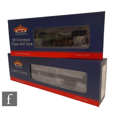 4018 - Two OO gauge Bachmann DCC Ready BR locomotives, 32-301A 0-6-0 black Class 2251 Collett Goods 3212 an... 