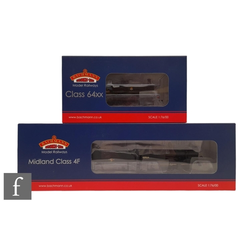 4019 - Two OO gauge Bachmann DCC Ready BR black locomotives, 31-882 0-6-0 Class 4F 43924 and 31-636 0-6-0PT... 