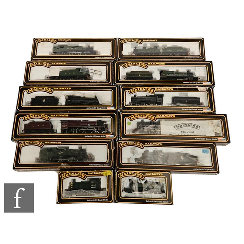 4098 - A collection of OO gauge Mainline locomotives, for spares and repair, boxed. (12)