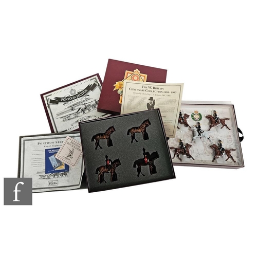 4132 - Two Britains Collectors Edition sets, 8813 The Dennis Britain Set 13th Hussars & Royal Fusiliers... 