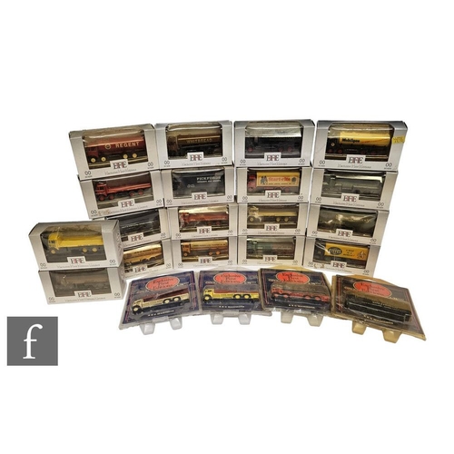 4354 - Twenty two EFE 1:76 scale diecast models, all commercial vehicles, boxed/carded. (22)