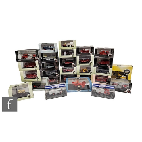 4368 - Twenty eight Oxford diecast models, to include Roadshow, Fire etc, all boxed. (28)