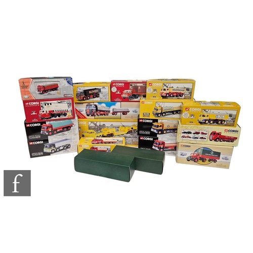 4370 - Eighteen Corgi diecast models, to include Guy Invincible, Building Britain, London Brick etc, all bo... 